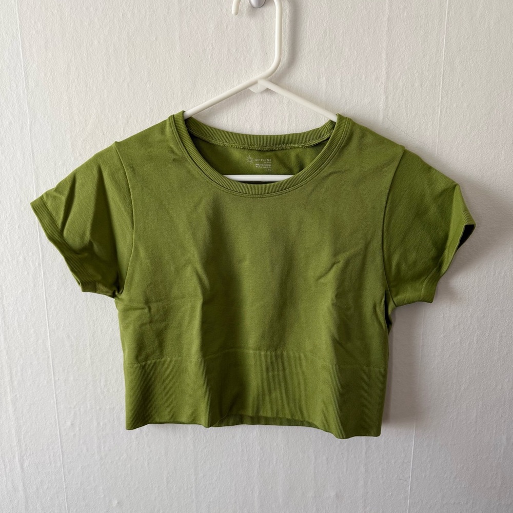 Aerie Offline Green Women's Crop Top